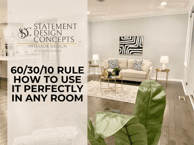 60/30/10 Rule Explained: How to Use It Perfectly in Any Room