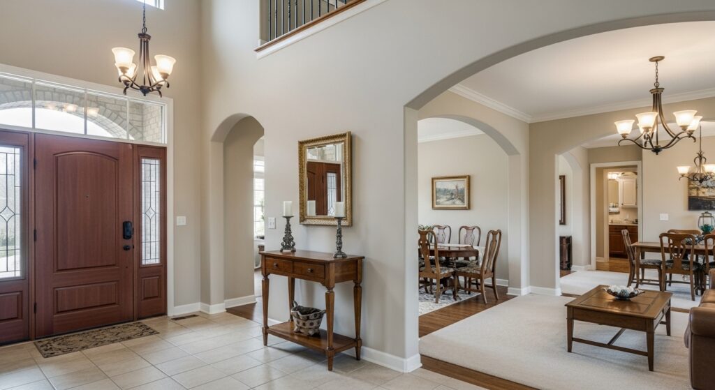 Inconsistent Design Flow Throughout the Home