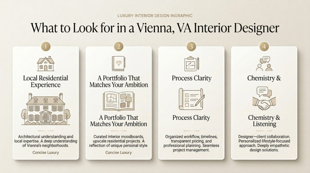 “What to Look for in a Vienna, VA Interior Designer